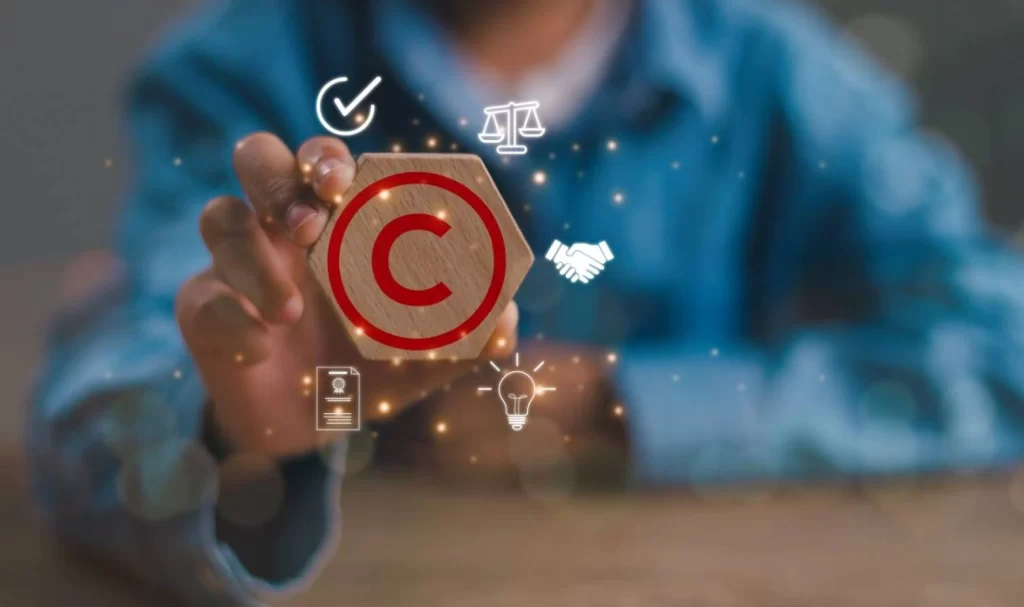 Digital trademark protection for intellectual property rights