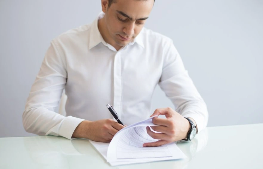 Trademark registration search process